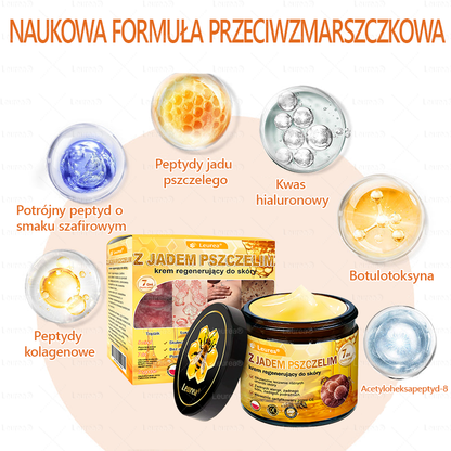 ✨✨✨✨Leurea® Krem Regenerujący z Jadem Pszczelim🔥 Naturalna regeneracja skóry, wygładzenie zmarszczek i promienna cera-50 ml