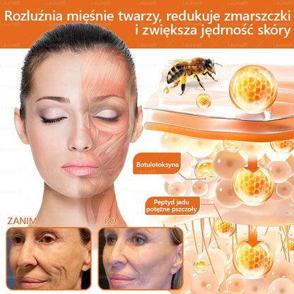 ✨✨✨✨Leurea® Krem Regenerujący z Jadem Pszczelim🔥 Naturalna regeneracja skóry, wygładzenie zmarszczek i promienna cera-50 ml