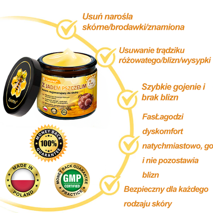 🔥Leurea® Krem z Jadem Pszczelim 🔥 Regeneracja skóry, redukcja zmarszczek i promienny wygląd – 50 ml