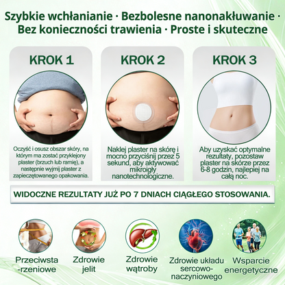 🍀🍀🍀🍀Polska oficjalny sklep | Kkio® Moringa·Berberyna × NAD+ 10 w 1 nano mikroigłowy plaster – codzienne stosowanie, widoczne efekty w ciągu 7 dni ✅ na wagę ciała, skórę, cukrzycę i zdrowie stawów 🗽
