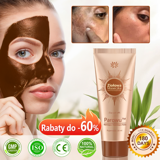 ✨🌙Parowu™ Wybielająca i Rozjaśniająca Maska - Naturalne składniki trwale usuwają plamy, piegi i przebarwienia